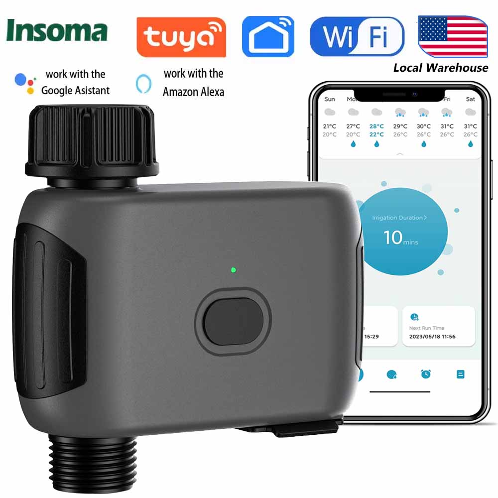 Smart Garden Water Timer - Automatyczny system nawadniania roślin INSOMA, inteligentny