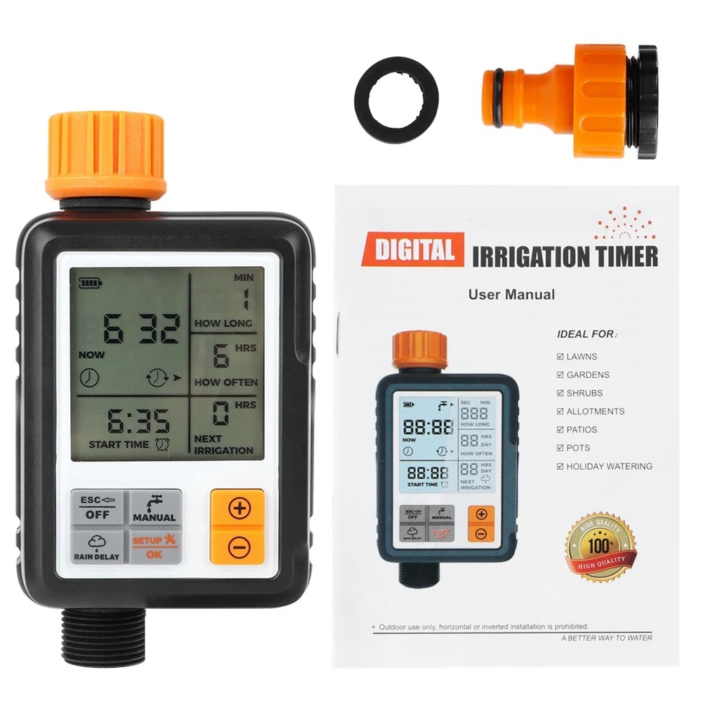 Smart Garden Water Timer - Elektroniczny timer do podlewania ogrodu, automatyczny