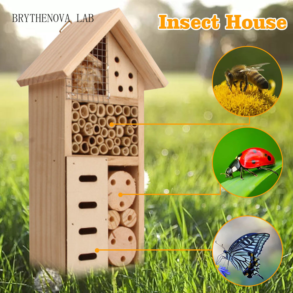 Insect Hotel Wood - Domek dla owadów, drewniany hotel dla
