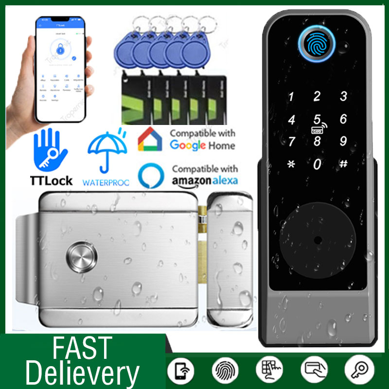 Smart Garden Lock - Wodoodporny inteligentny zamek TTLOCK z Wi-Fi,