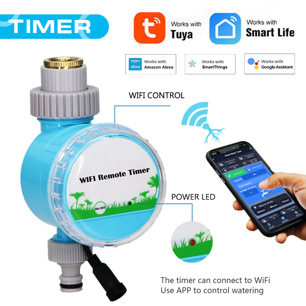 Smart Garden Water Timer - WiFi bezprzewodowy zegar wodny do ogrodu