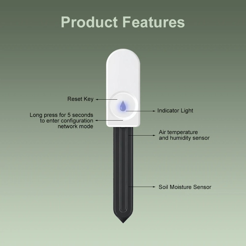 Inteligentny czujnik wilgotnoś – Smart Soil Sensor recenzja i cena