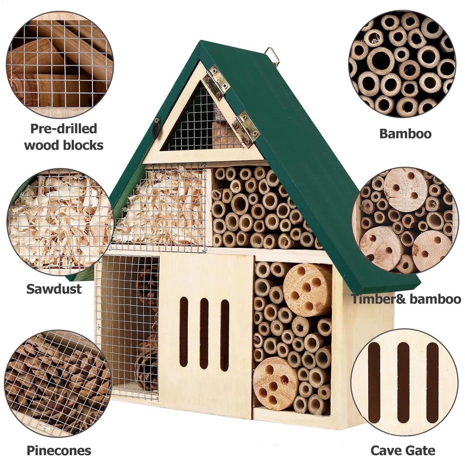 Hotel dla owadów, domek dla ps – Insect Hotel Wood recenzja i cena