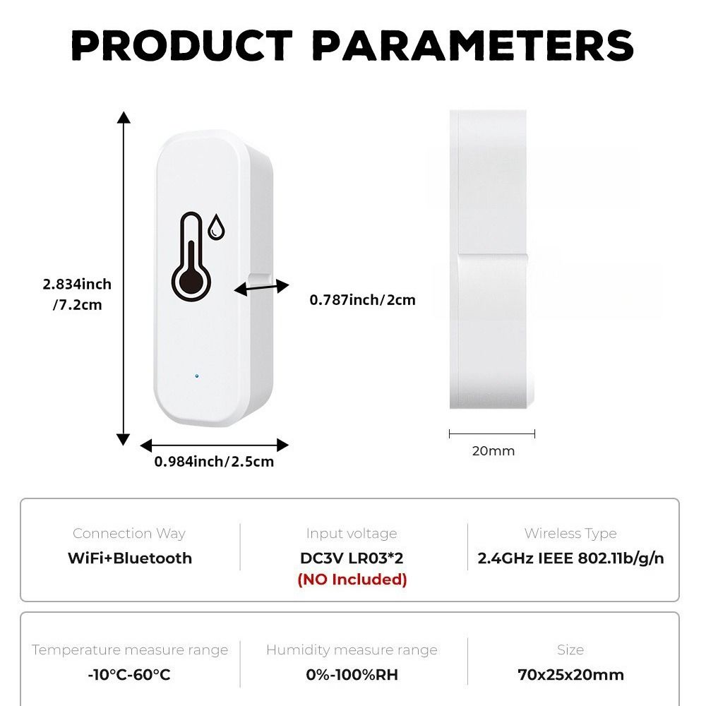Inteligentny czujnik temperatu – Smart Garden Monitor recenzja i cena