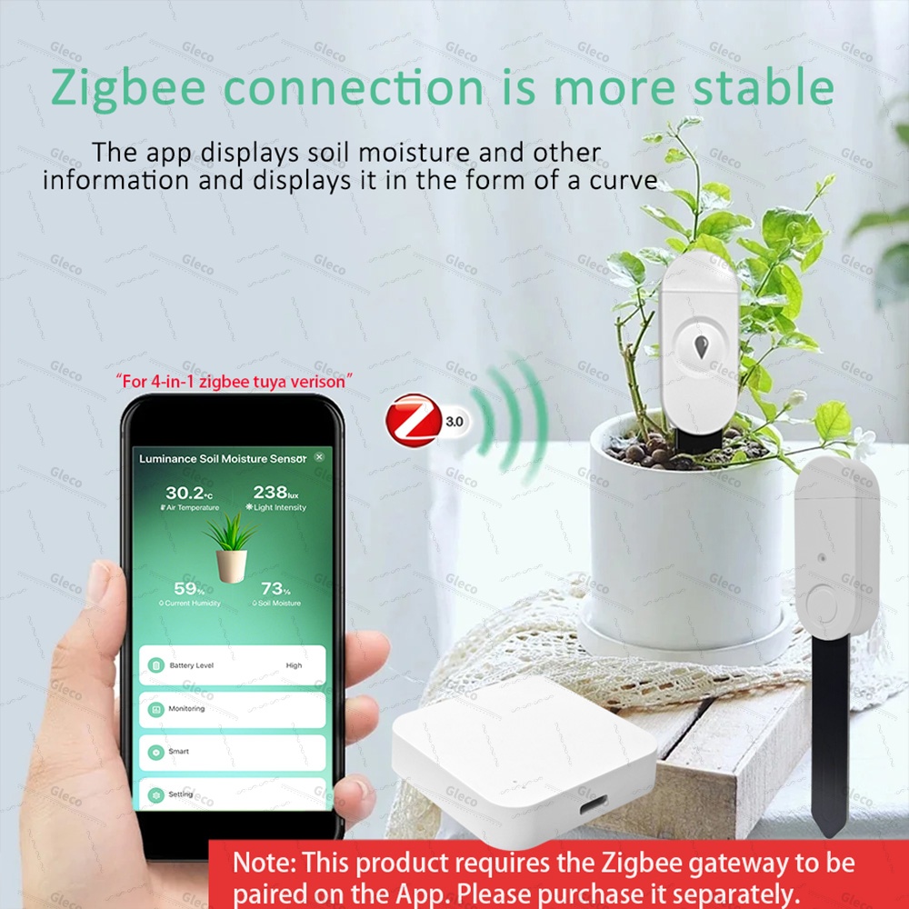 Czujnik wilgotności gleby Zigb – Smart Soil Sensor recenzja i cena