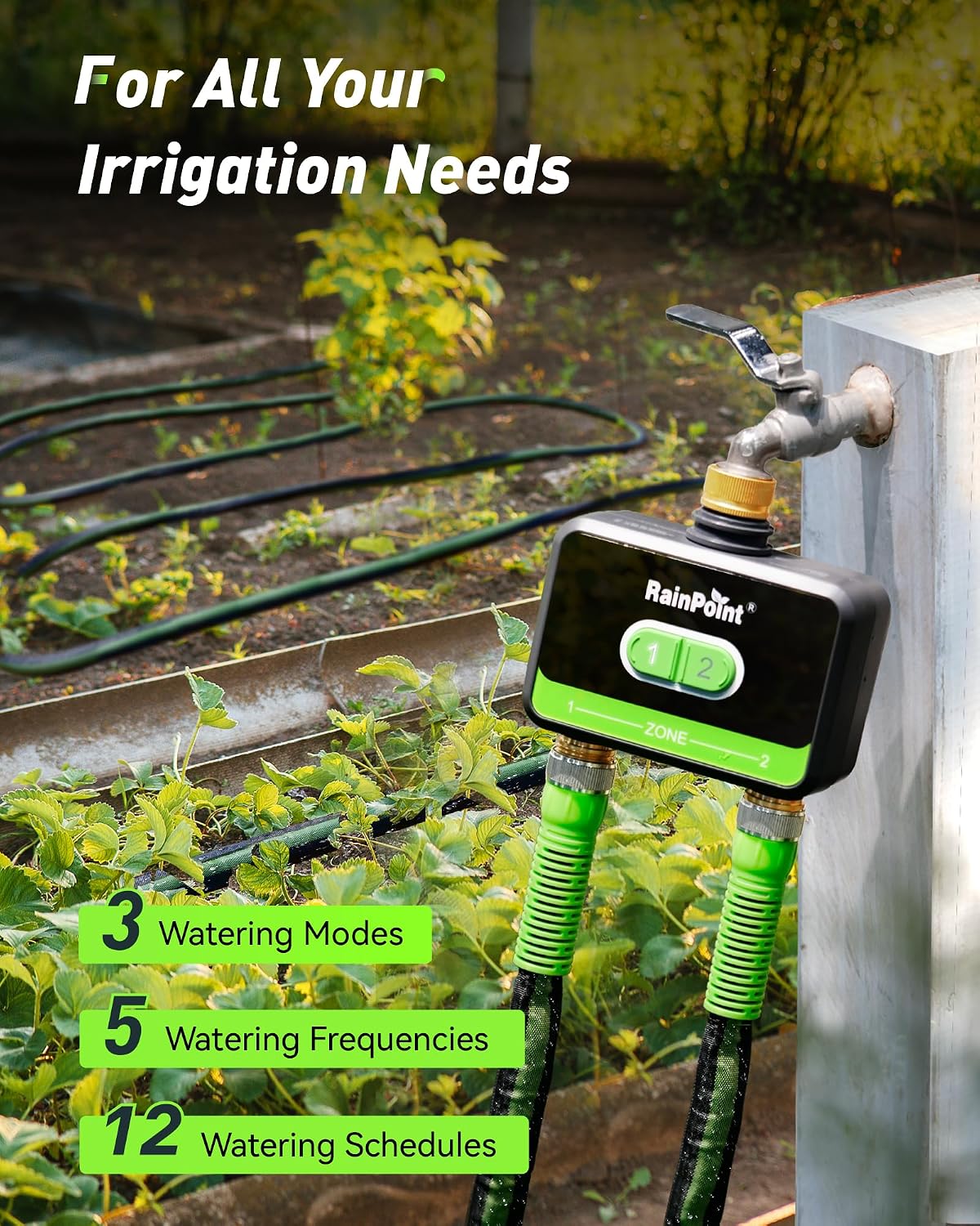 2-strefowy inteligentny sterow – Smart Garden Water Timer recenzja i cena