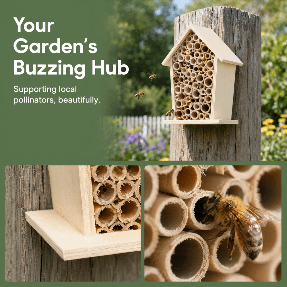 2 szt. Wspaniały prezent Drewn – Insect Hotel Wood recenzja i cena