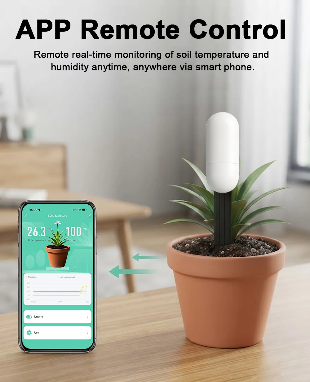 Czujnik wilgotności i temperat – Smart Soil Sensor recenzja i cena