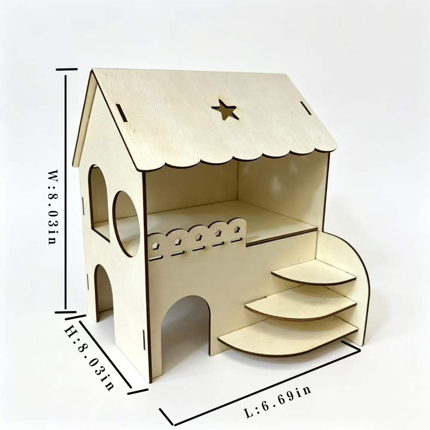 Dwupoziomowy drewniany domek d – Insect Hotel Wood recenzja i cena