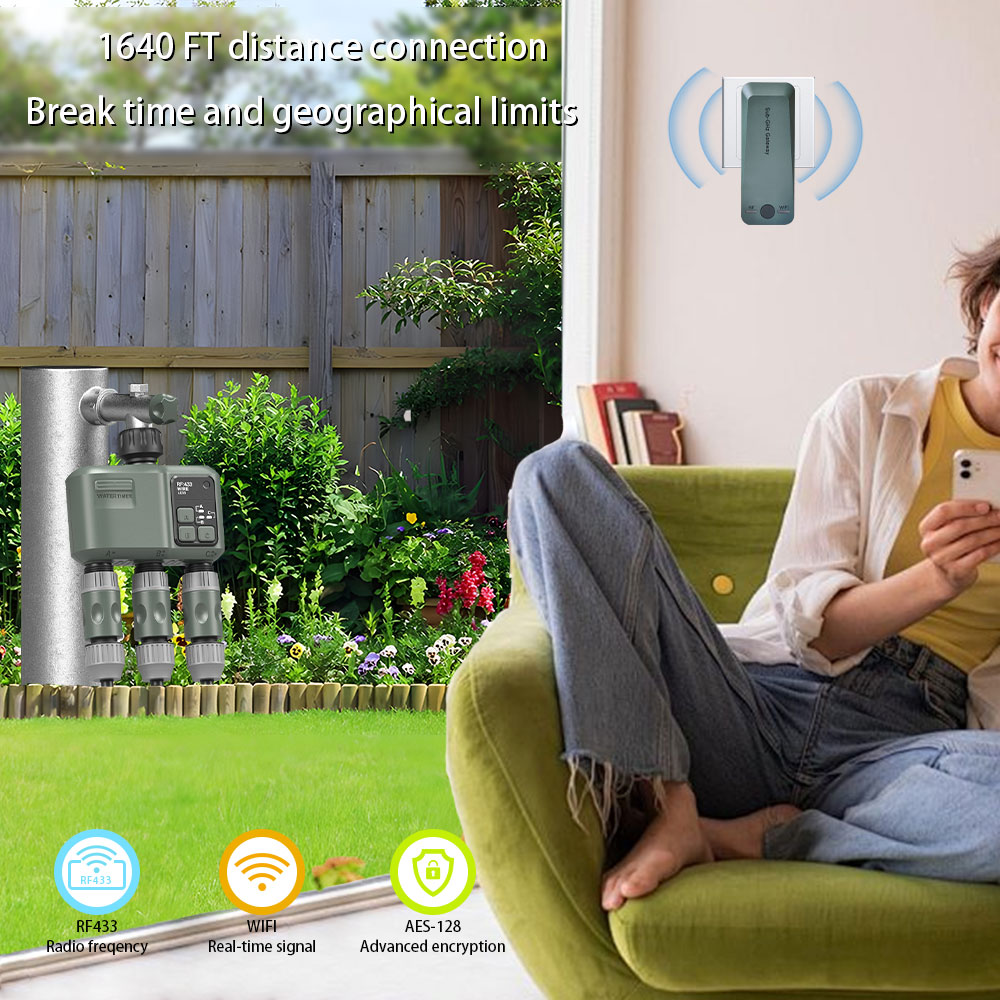 Tuya Wifi+RF433 3-wyjściowy Ti – Smart Garden Water Timer recenzja i cena