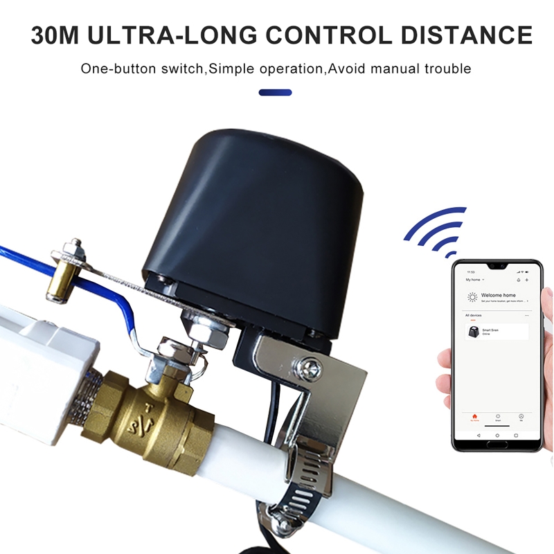 Inteligentny zawór gazowy Tuya – Smart Garden Water Timer recenzja i cena