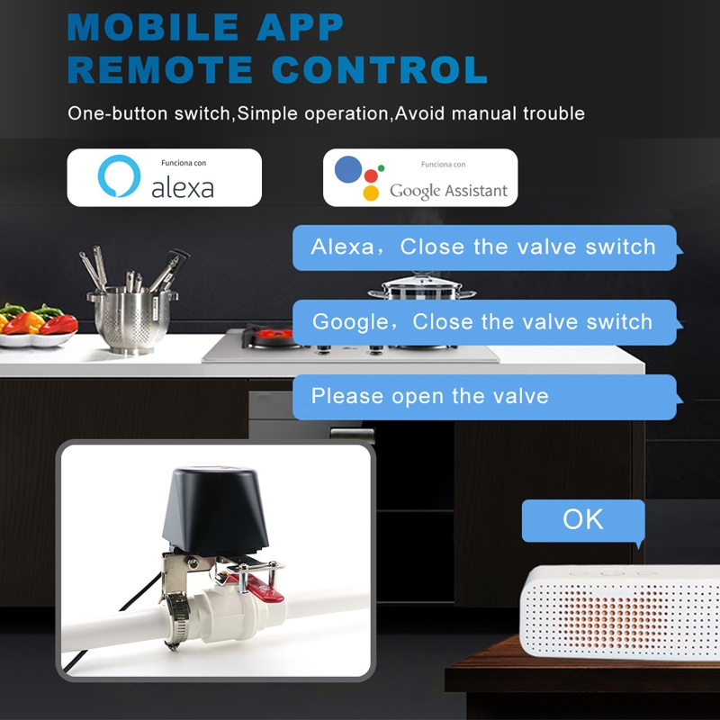 Inteligentny zawór gazowy Tuya – Smart Garden Water Timer recenzja i cena